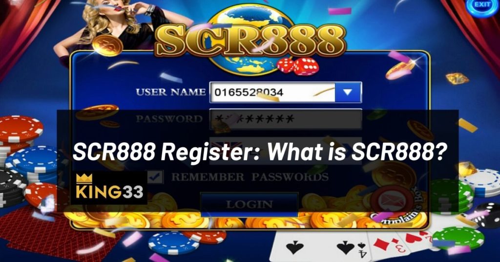 SCR888 Register: What is SCR888?